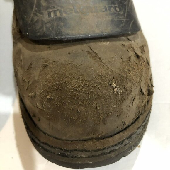 Danner Mens Size 13 Brown Leather 8” Quarry 2.0 AT GTX Steel Toe Logger Boots - Picture 7 of 16